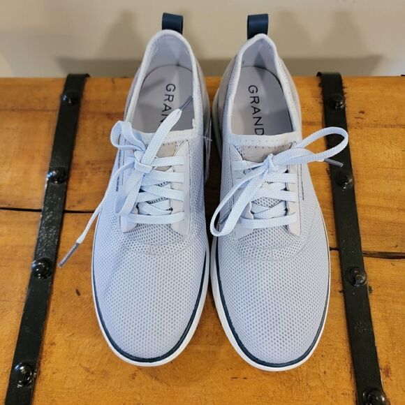 COLE HAAN Grandsport Trainer Sneakers halogen blue size 10.5 NWT - Picture 4 of 9